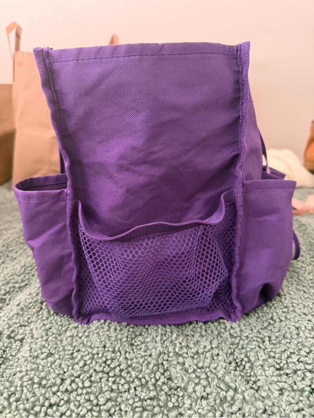 thirty-one Purple Canvas Tote with White-Trim Handles - Picture 7 of 11
